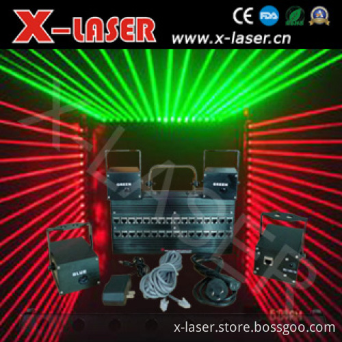 50mw 10 Lens Laser Rain Projector (X-MAGIC-PG50)